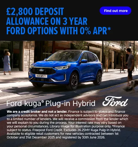 Ford Kuga EV Q4 Grant
