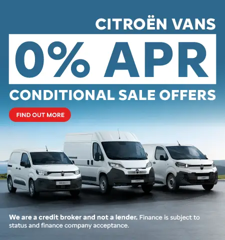 Citroen 0% APR Conditional Sale Tile 031125