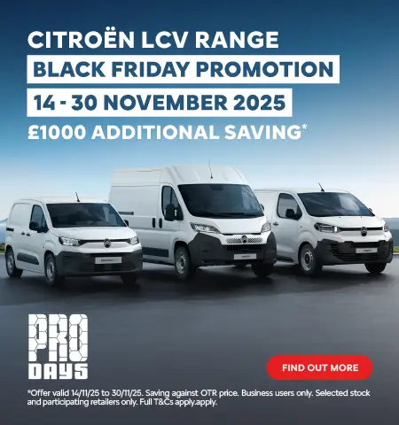 Citroen LCV Black Friday 111125