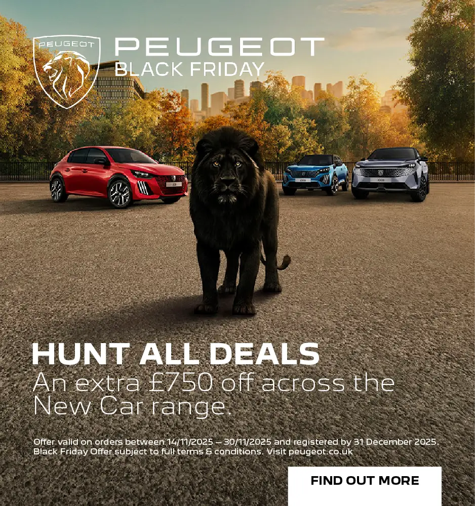 Peugeot Black Friday Tile 111125