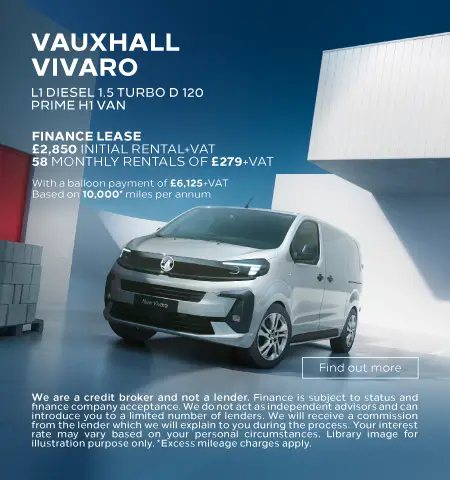 Vauxhall Vivaro 121225