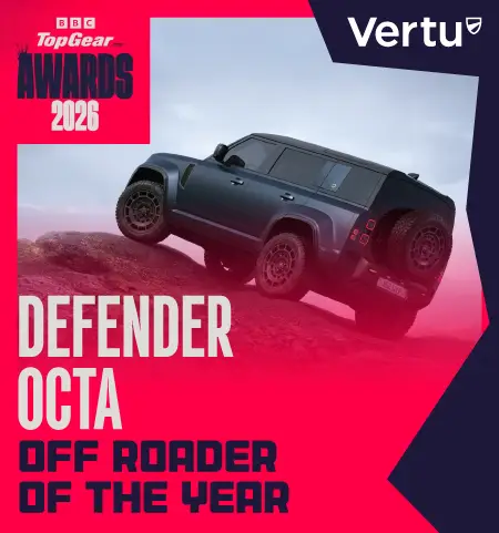 Land Rover Defender Octa Topgear Award 181225