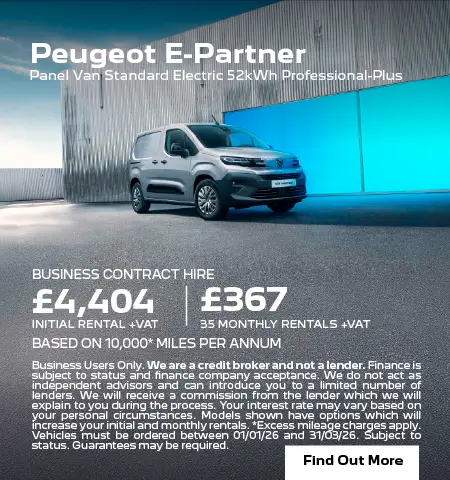 Peugeot E Partner Q1 050226