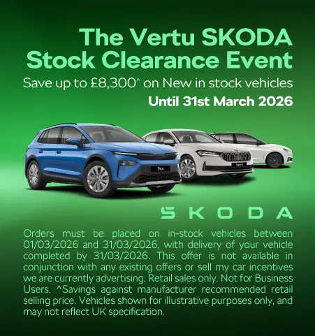 Skoda Stock Clearance Event 270226