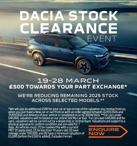 Dacia Stock Event 170326