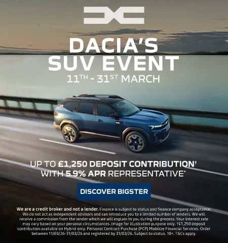 Dacia SUV Event 250326