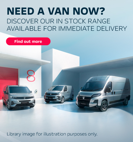 Vauxhall Van in Stock 300326