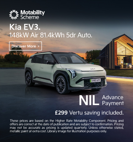 Kia EV3 Motability 160426