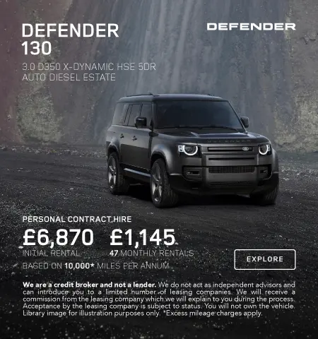 land rover defender 130 q2 26