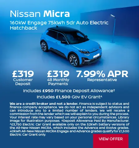 Nissan Micra Q2 Offer