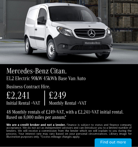 Mercedes Vans EL2 QA2 Offer