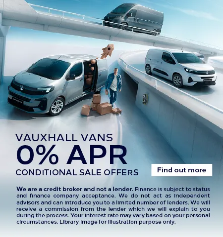 Vauxhall Van Conditional Sale Q2 270426