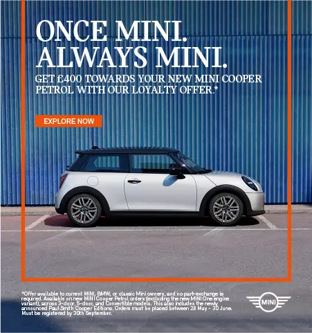 MINI Loyalty Offer 080626