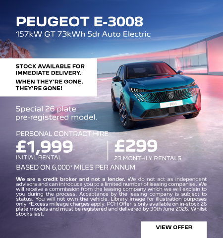 Peugeot E3008 Offer 080626