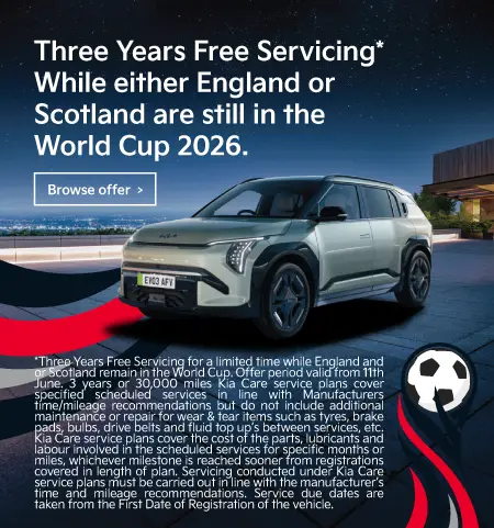 Kia EV3 World Cup service offer 100626