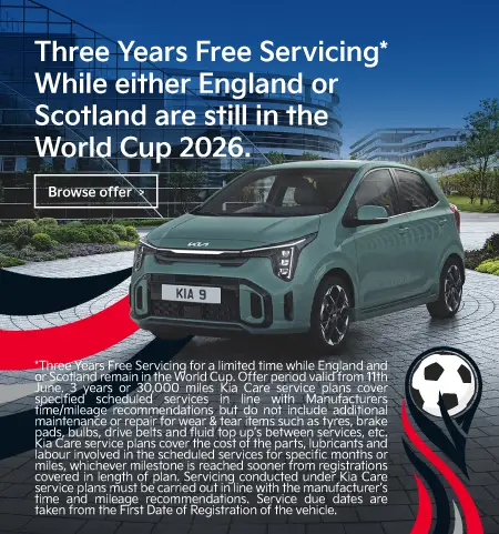Kia Picanto World Cup service offer 100626