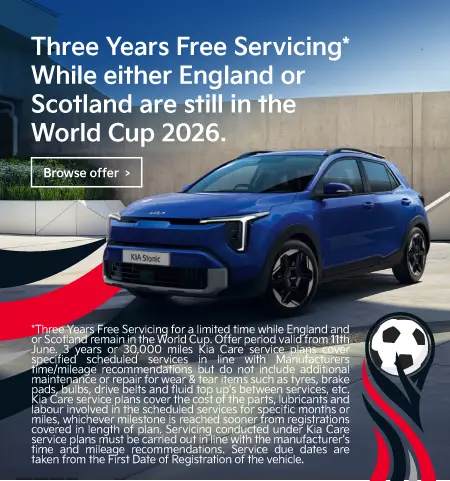 Kia Stonic World Cup service offer 100626