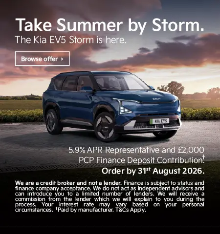 Kia EV5 Storm offer Q3 030726
