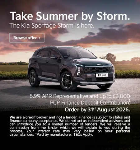 Kia Sportage Storm Q3 offer 030726