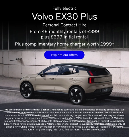 Volvo offers EX30 Plus 060726