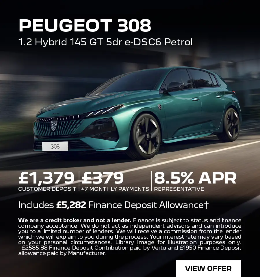 Peugeot 308 Q3 Offer