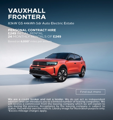 Vauxhall Frontera Q3 offer 170726