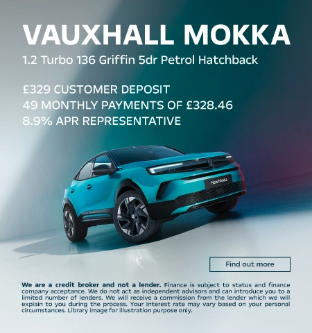 Vauxhall Mokka Q3 offer 170726