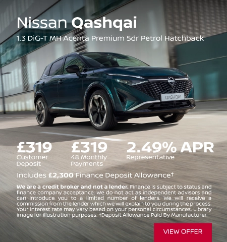 Nissan Qashqai Q3 offer 200726