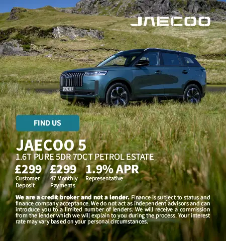 Jaecoo 5 Q3 offer 200726