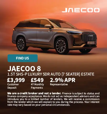 Jaecoo 8 Q3 offer 200726