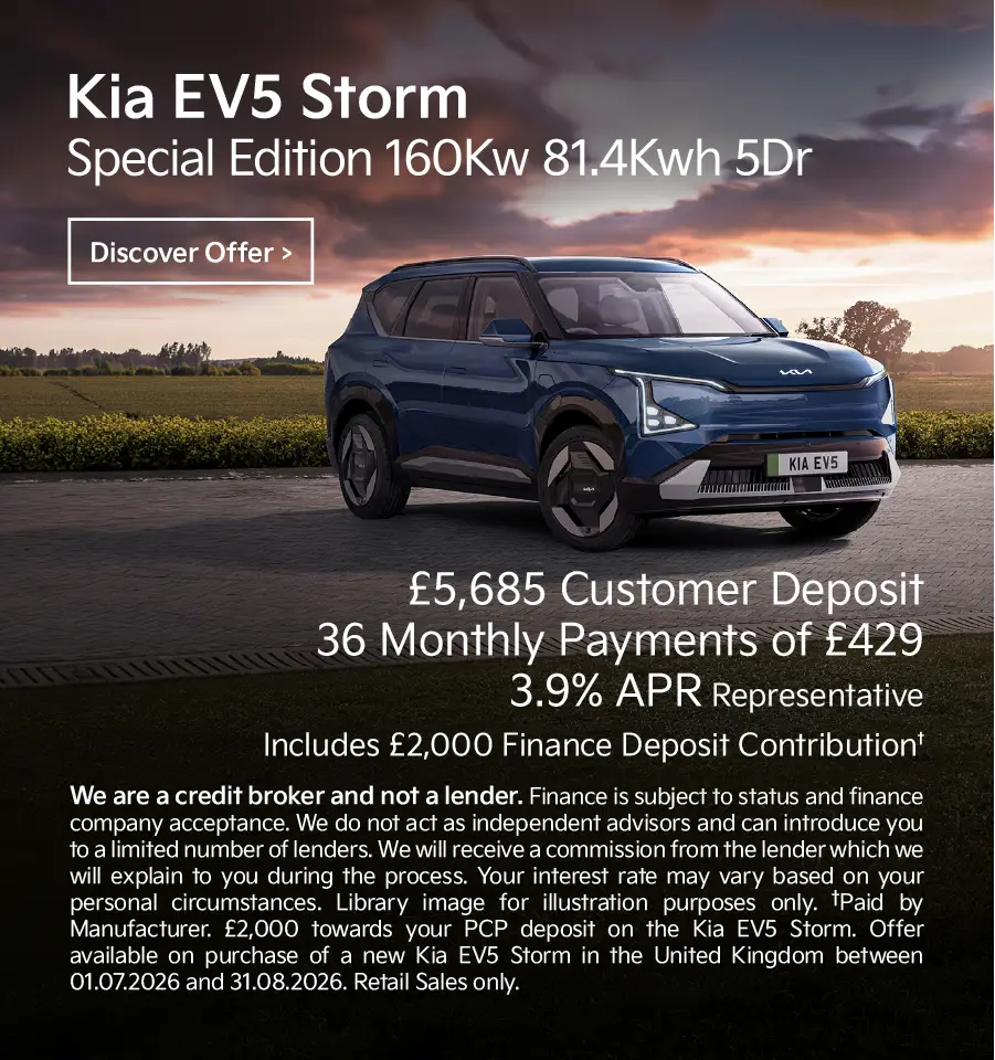 Kia Ev 5 storm Q3 offer 220726