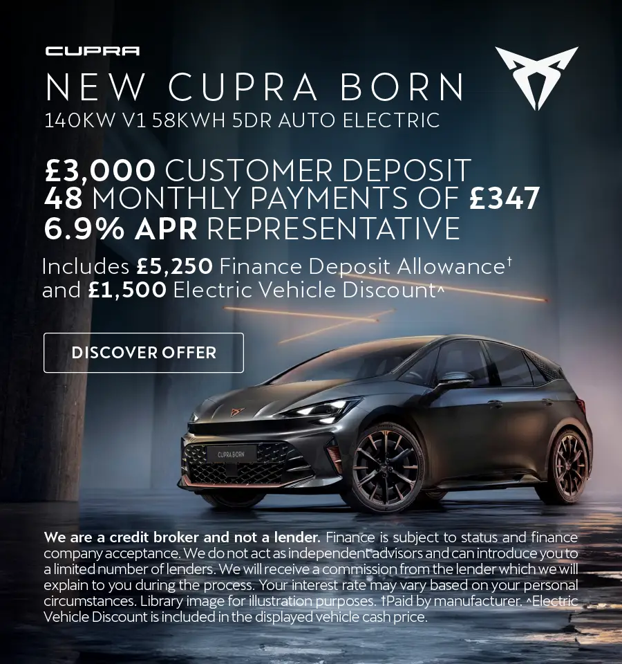 Cupra Born Q3 offer 240726