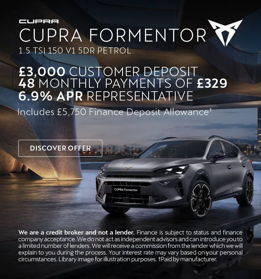 Cupra Formentor Q3 offer 240726