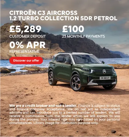 Citroen 3 Aircross Q3 offer 290726
