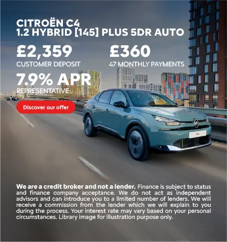 Citroen 4 Q3 offer 290726