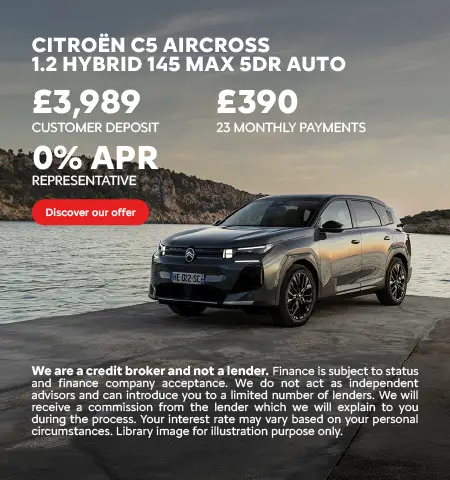 Citroen 5 aircross Q3 offer 290726