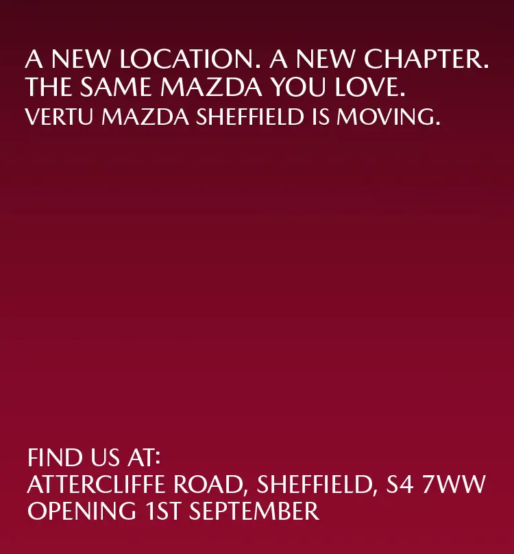 Mazda Sheffield moving Q3 300726