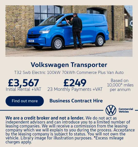 Volkswagen Transporter 2 Q3 offer 100826