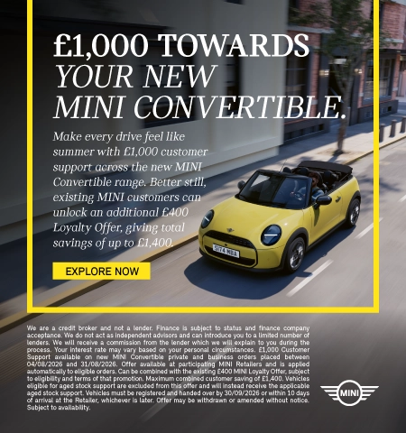 MINI Q3 offer 110826