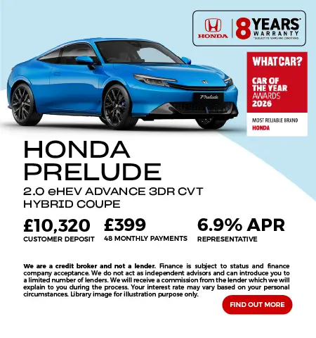 Honda Prelude Q3 offers 100826