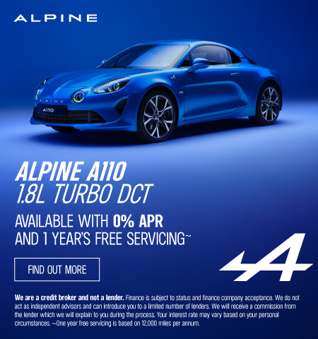 Alpine Q3 A110 offer 210826