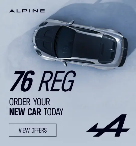 Alpine 76 new reg plate 250826