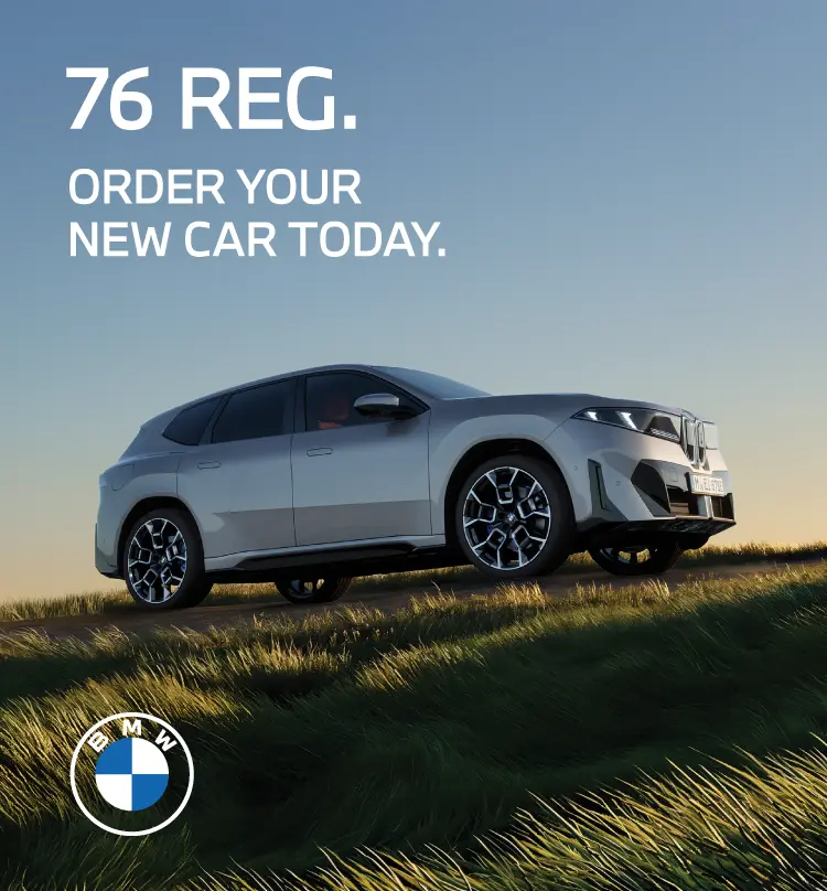 BMW 76 new reg 250826