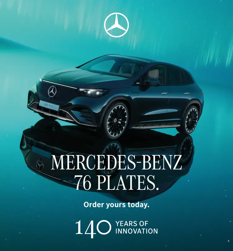 Mercedes 76 new reg 250826