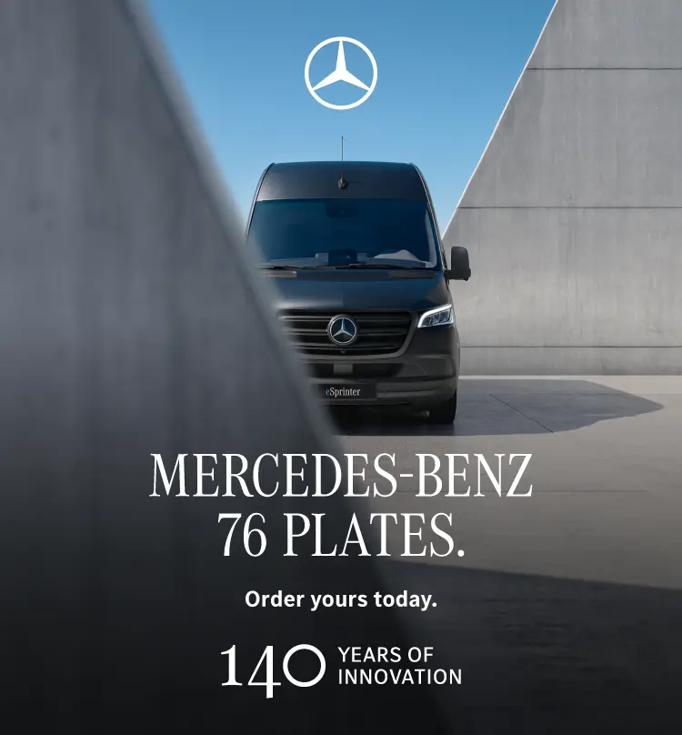 Mercedes Van 76 new reg 250826