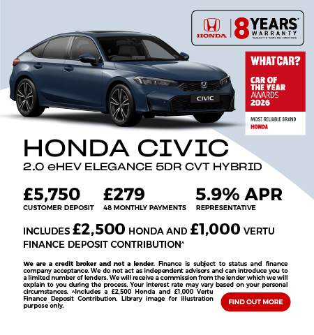 Honda Civic Q4 offers 131026