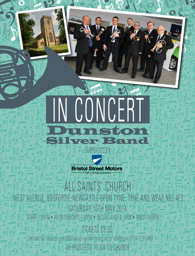 Dunston Silver Band Poster