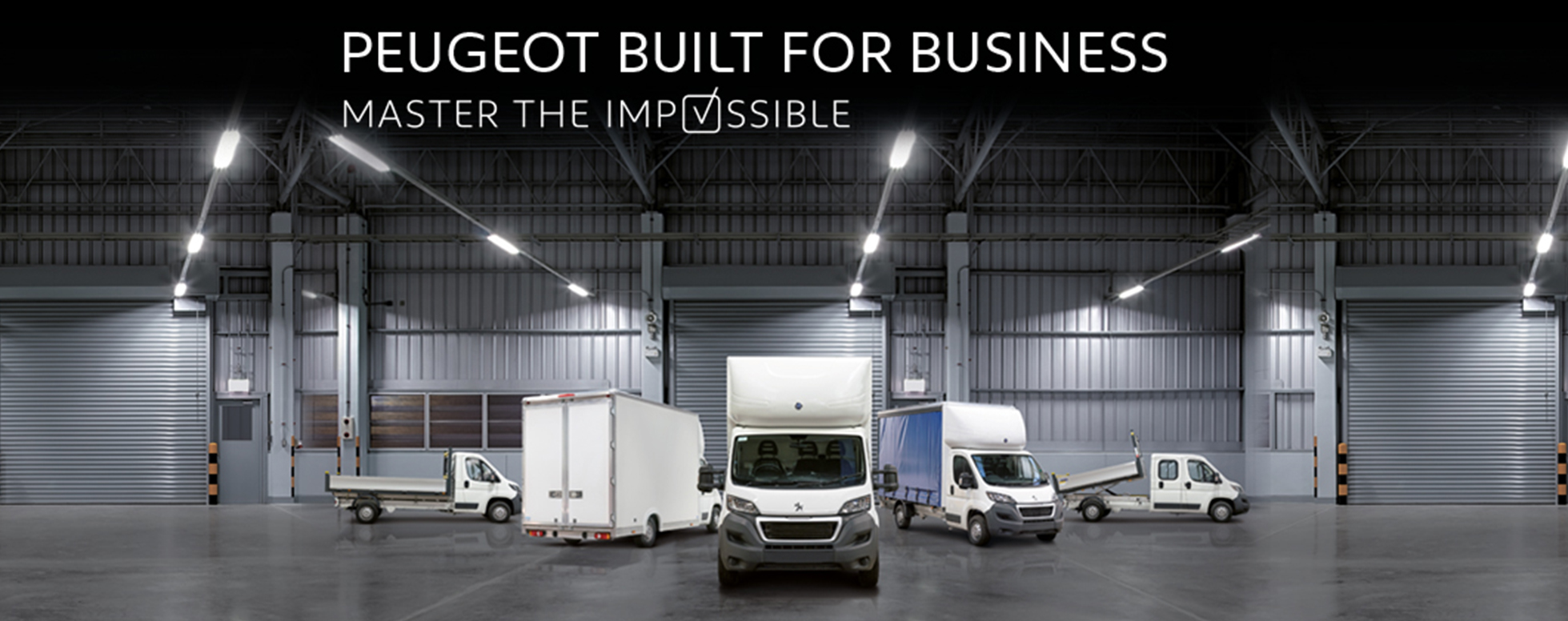 Peugeot built for business Landing page BB
