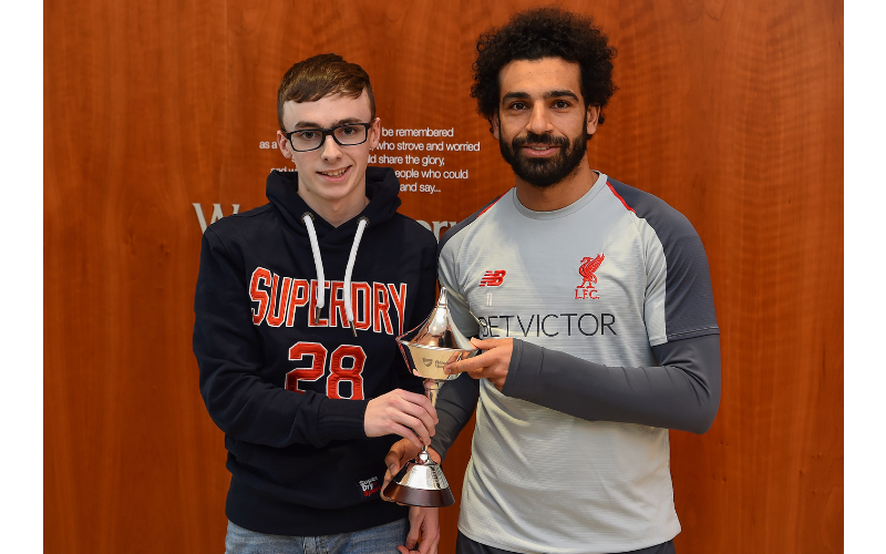 Liverpool Fan Flies in from Northern Ireland to Meet Idol Mo