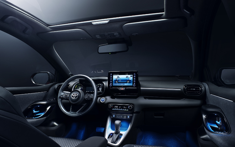 yaris interior
